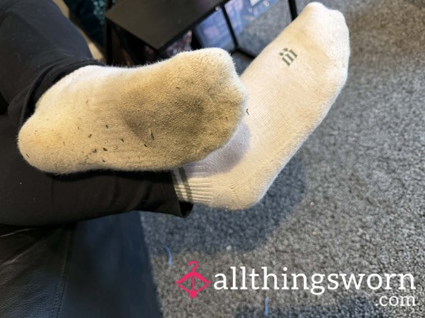 Filthy 48hr Worn Trainer Socks