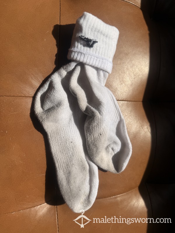 Filthy Adidas Crew Socks