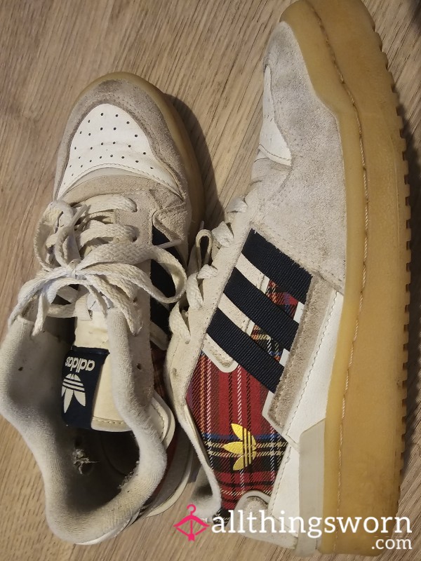 Filthy Adidas Trainers