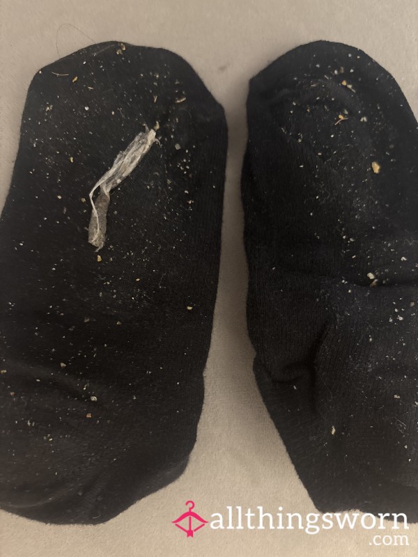 Filthy Black Socks