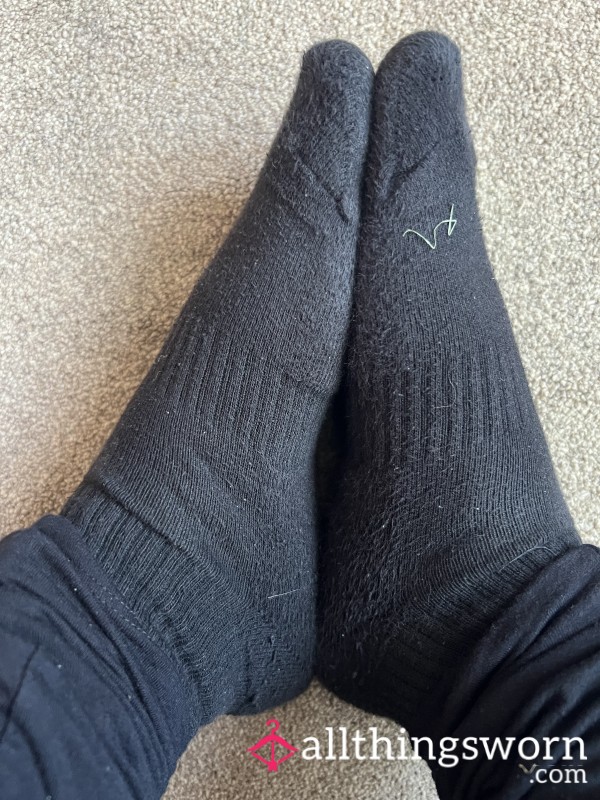 Filthy Black Socks
