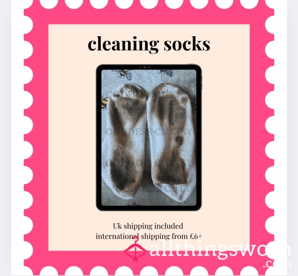 Filthy Cleaning Socks