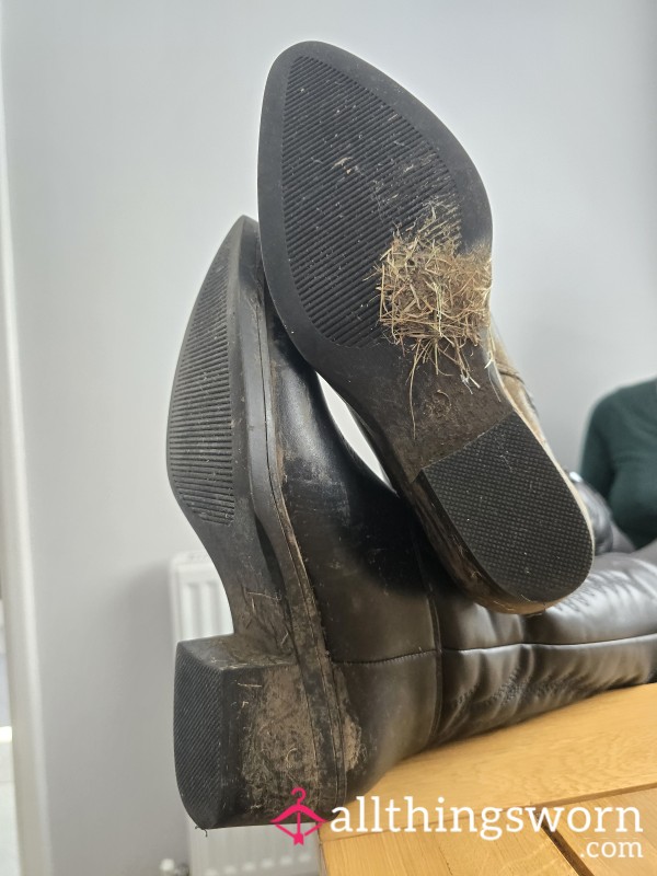 Filthy Cowboy Festival Boots - Boot Cleaner Required