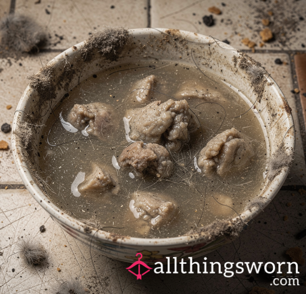 Filthy Disgusting Soup Made With Floor Dirt And Slop By Skye - The Nastiest Thing On My Menu.