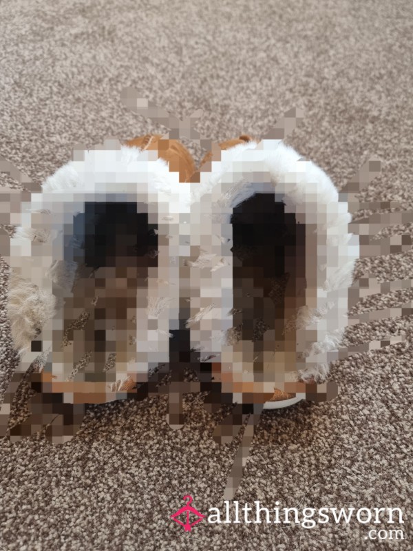 Filthy. Flattened. Full Of Foot Stink. Worn Daily—no Socks, Just Raw, Sweaty Soles. Buy Them If You’re Obsessed With Real Foot Scent.