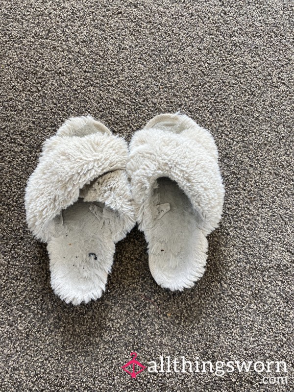 Filthy Fluffy Slippers