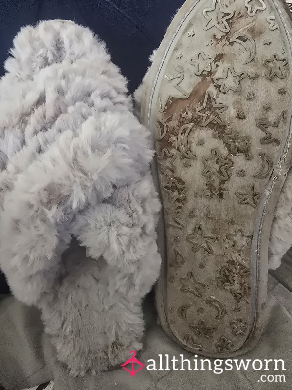 Smelly Fluffy Slippers