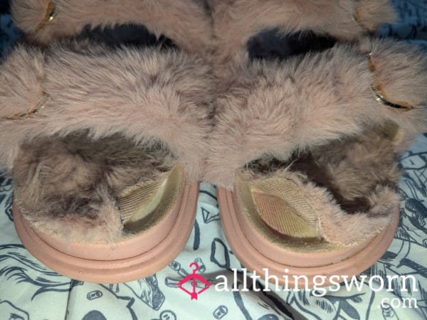 Filthy Fuzzy Sandal Slippers