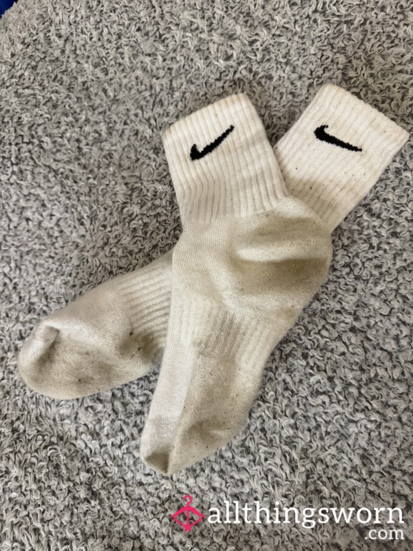 Filthy Gym Worn Nike Socks