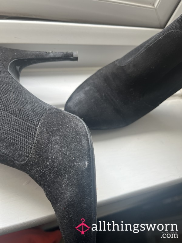 Filthy High Heel Ankle Boots