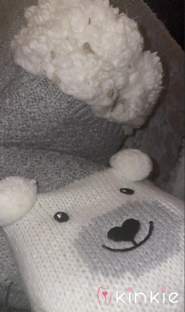 Filthy Messy Sweaty Fluffy Slipper Bed Socks