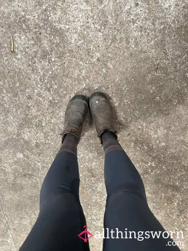 Filthy Mucking Out Boots – 👢💦