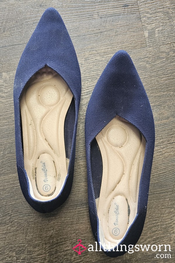 Filthy Navy Flats
