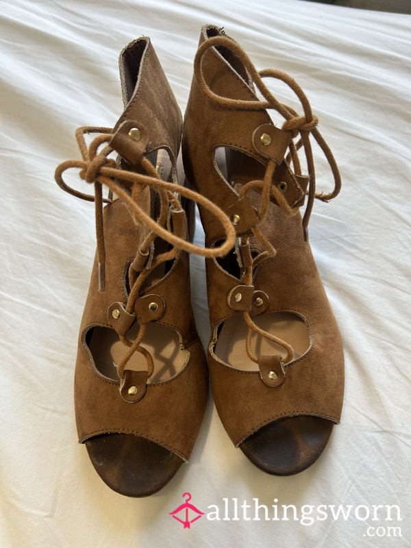 Filthy Old Well Worn Heels