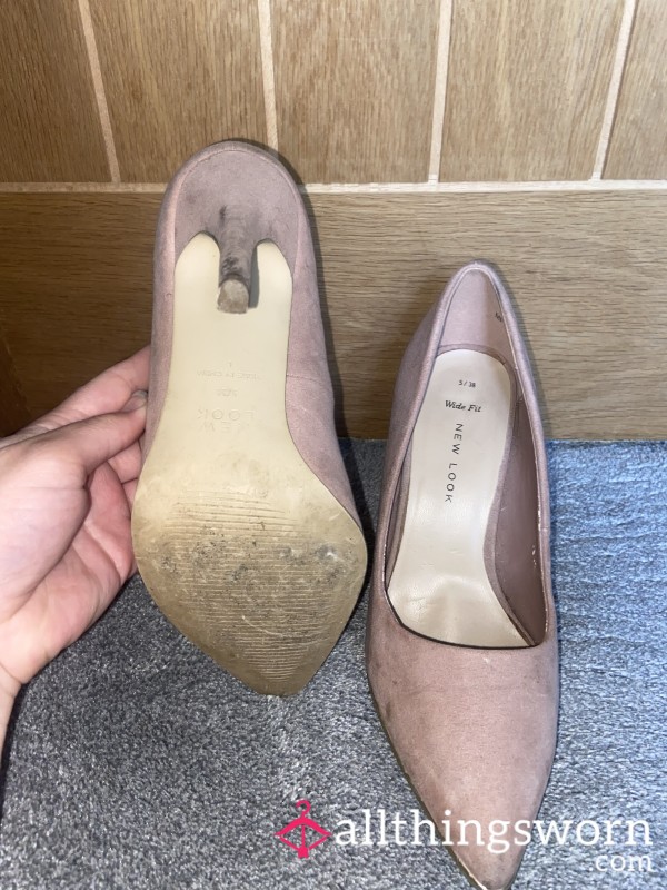 Filthy Pink Heels