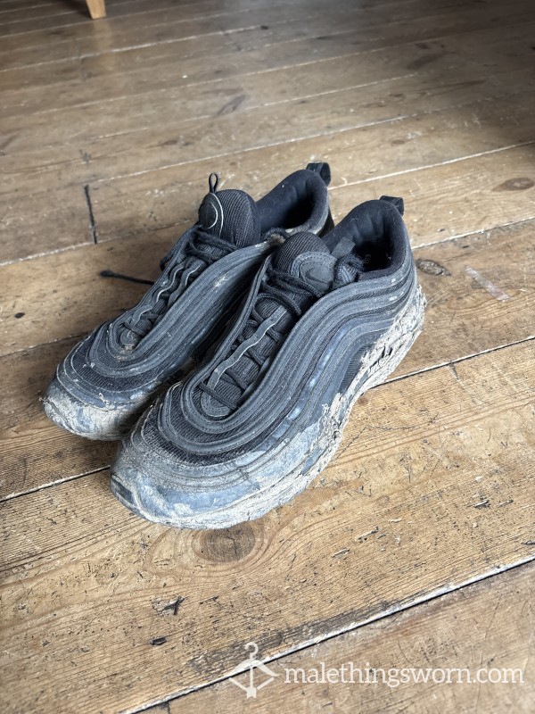 Filthy Running Shoes