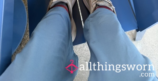 Filthy Running Shoes On Bench 7 Pics