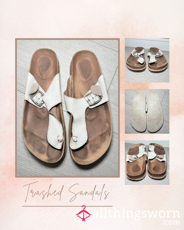 Filthy Birkenstock Style Sandals