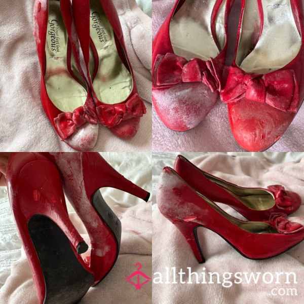 Filthy Scratched Heels