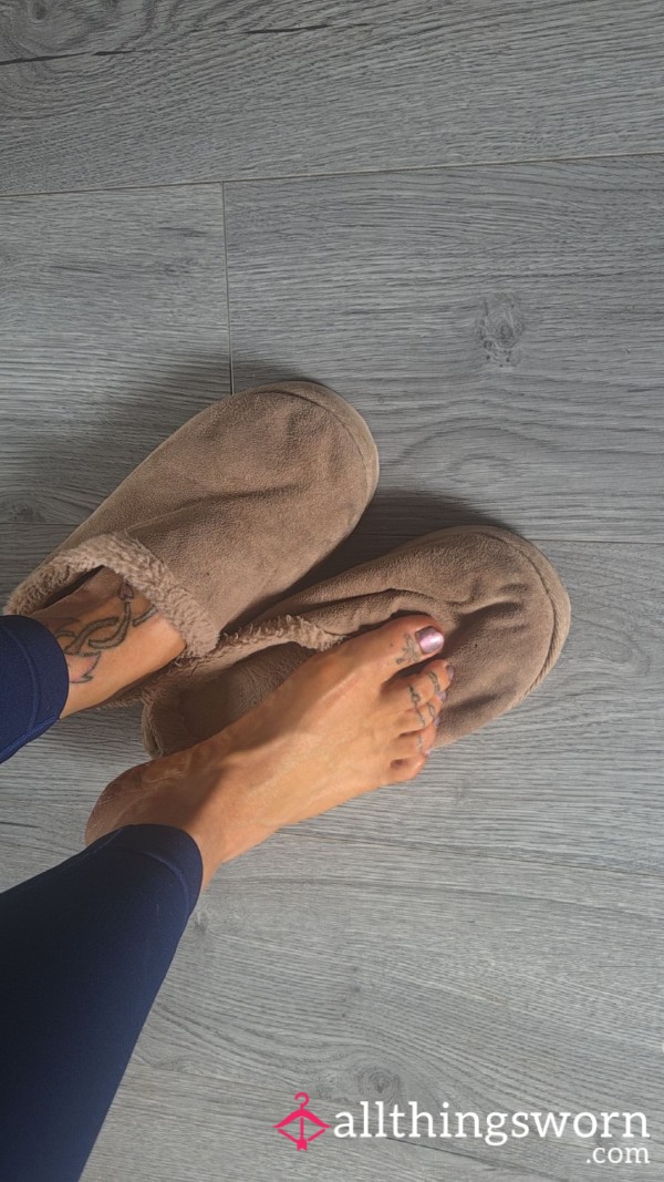 Filthy Slippers - Never Worn With Socks