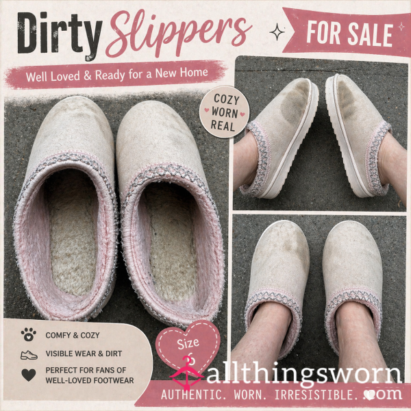 Filthy Smelly Slippers 💦👅
