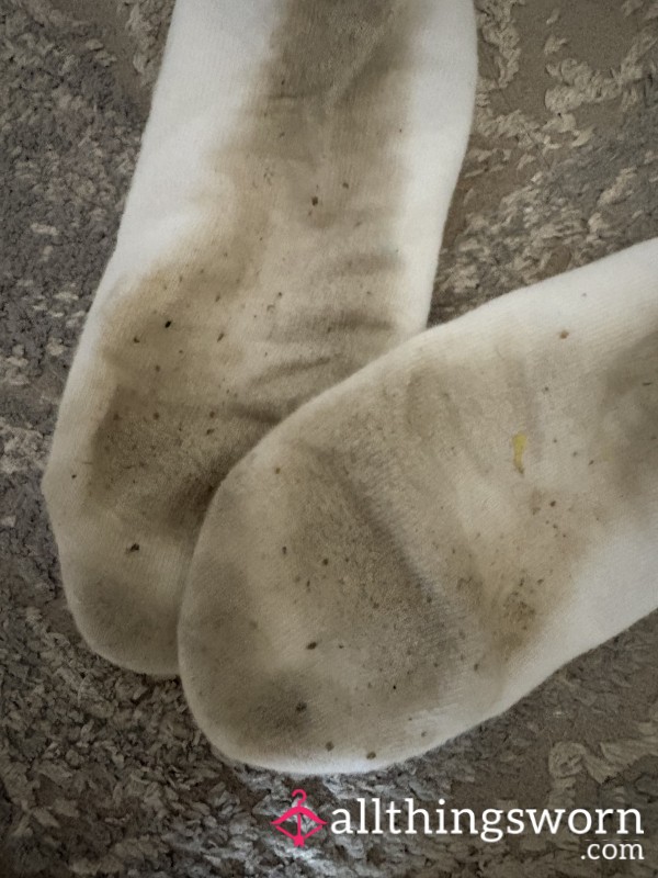 Filthy Socks Worn For 6+ Hours
