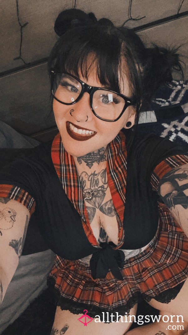 Filthy Steamy School Girl Uniform Photo Set