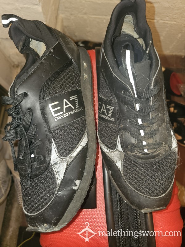 FILTHY SWEATY RUNNING SHOES (RUINED)(RIPPED)