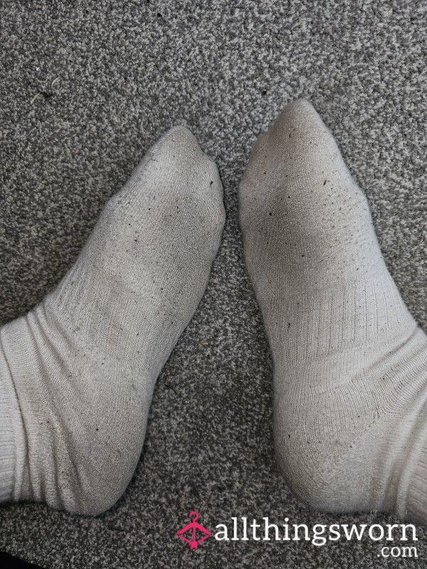 Filthy, Sweaty, Well Worn Nike Gym Socks