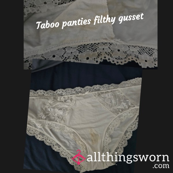 Filthy Taboo No-wipe Panties