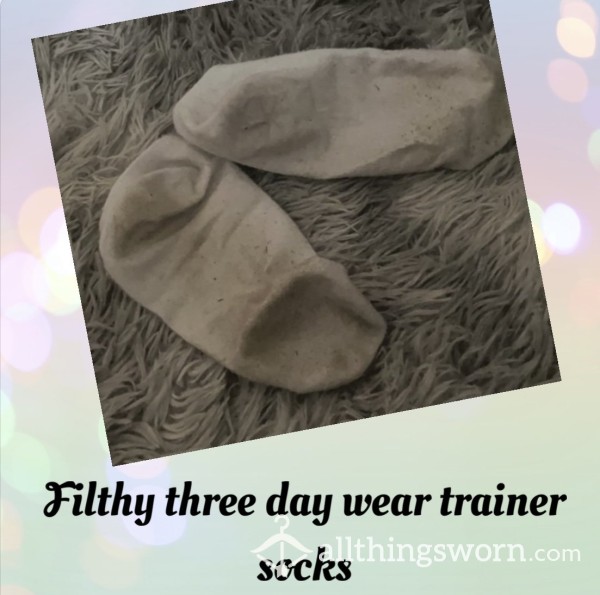 Filthy Three Day Wear Trainer Socks