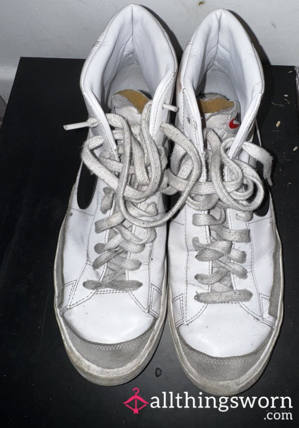 Filthy Trashed Nike Blazers (Size UK9)