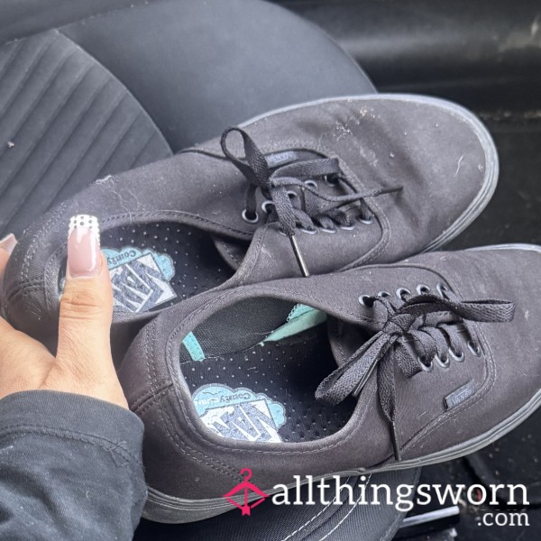 Filthy Vans Worn At The Gym With No Socks