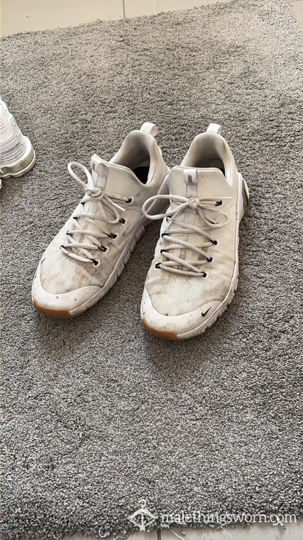Filthy Very Used Custom Made Nikes UK10