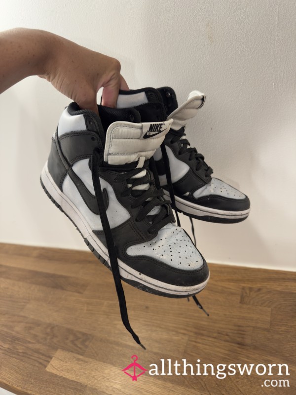 Filthy Well Worn Nike Trainers