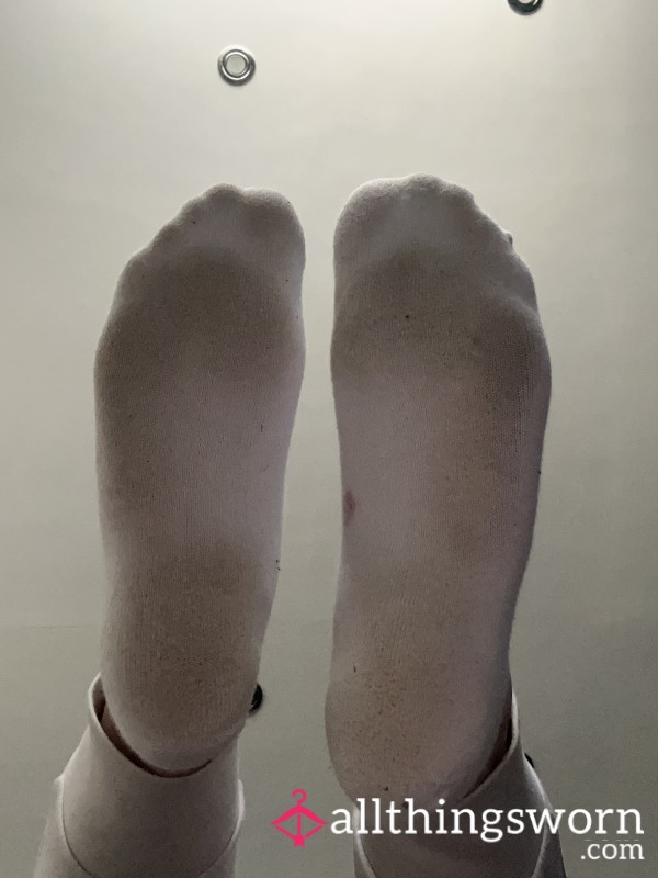 Filthy White Ankle Socks