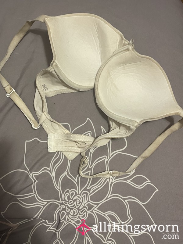 Filthy White Bra (34C)