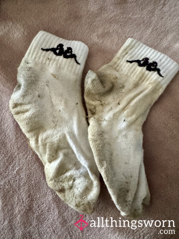 Filthy White Socks