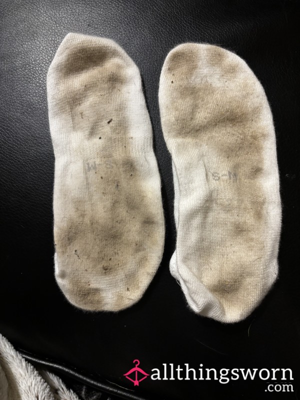 Filthy White Socks