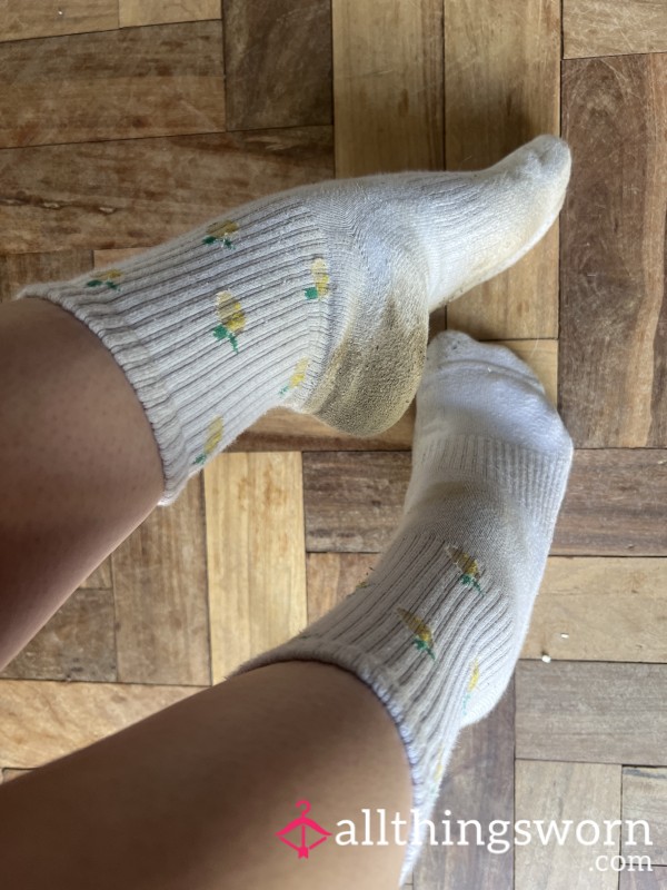 Filthy White Socks