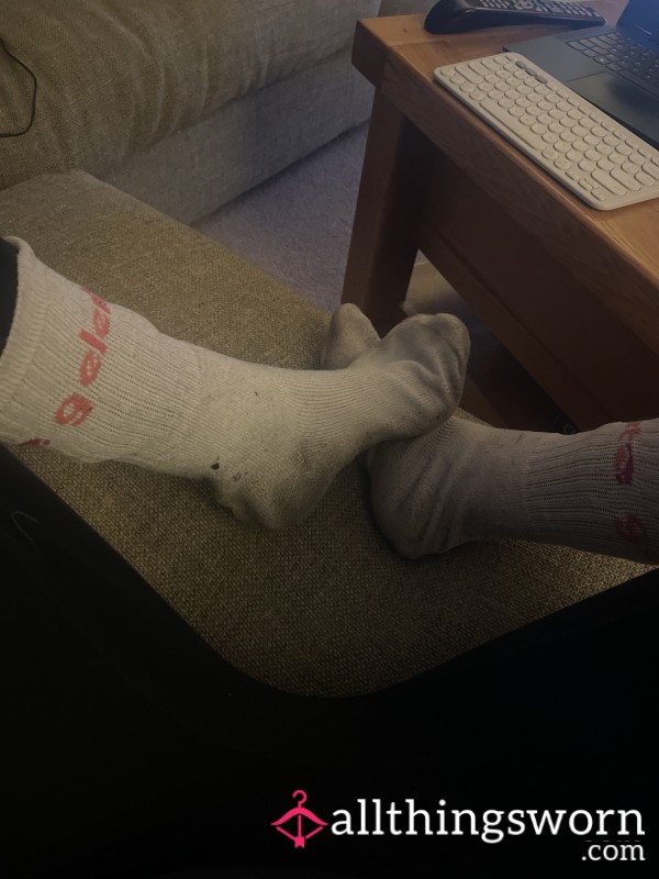 Filthy White Socks