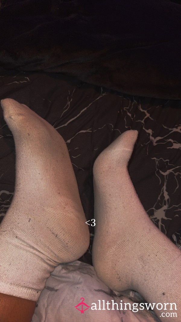 Filthy White Socks
