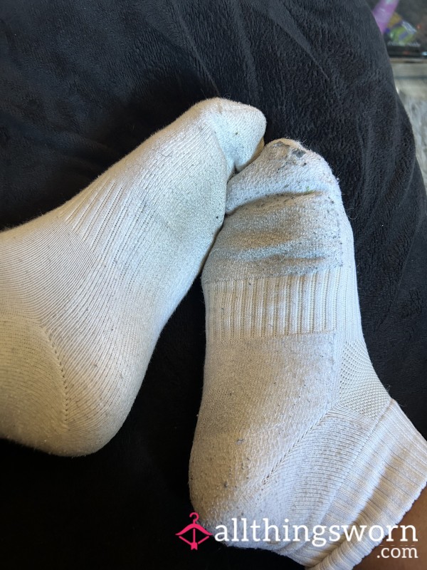Filthy White Socks
