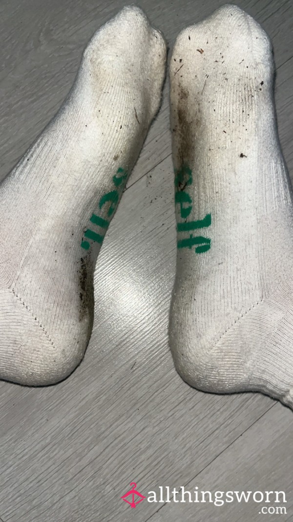 Filthy White Sports Socks
