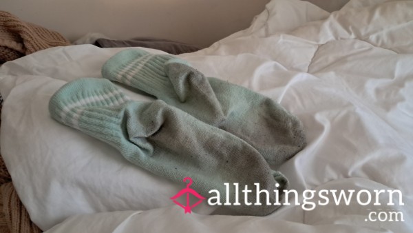 Filthy Workout Pastel Green Socks