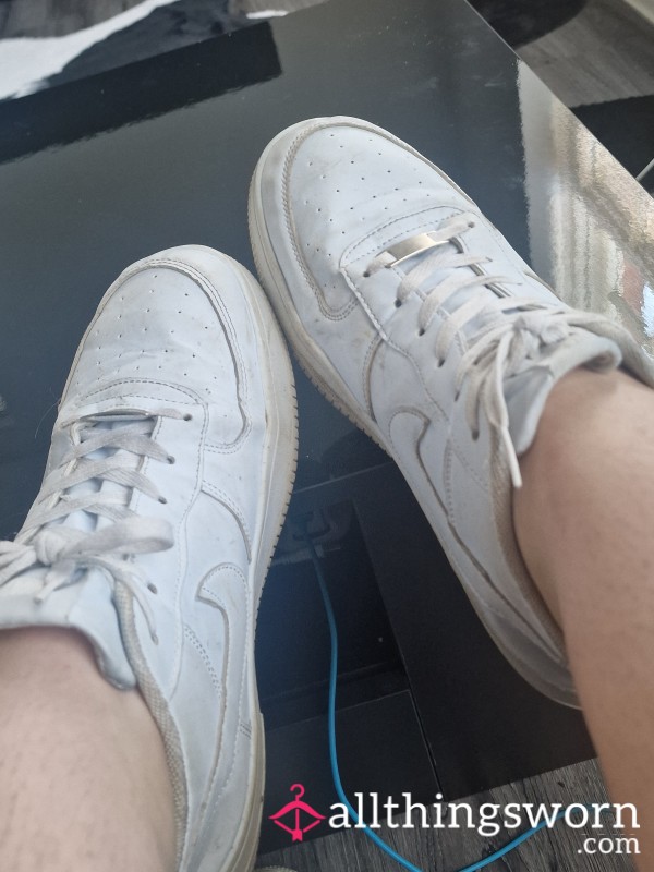 Filthy Worn Nike Air Force 1s Only Worn With Bare Feet 😋