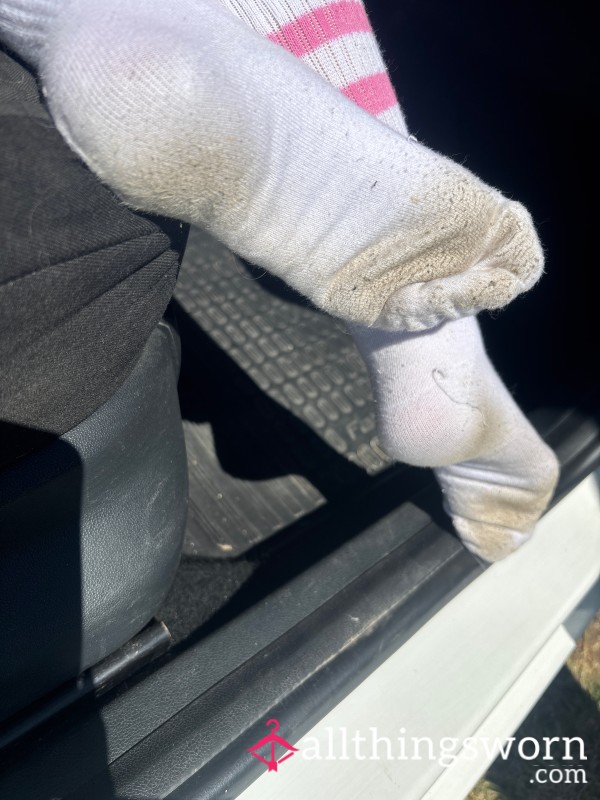 Filthy Worn Socks 😈 Dirt, Sweat & My Real Scent Trapped Inside