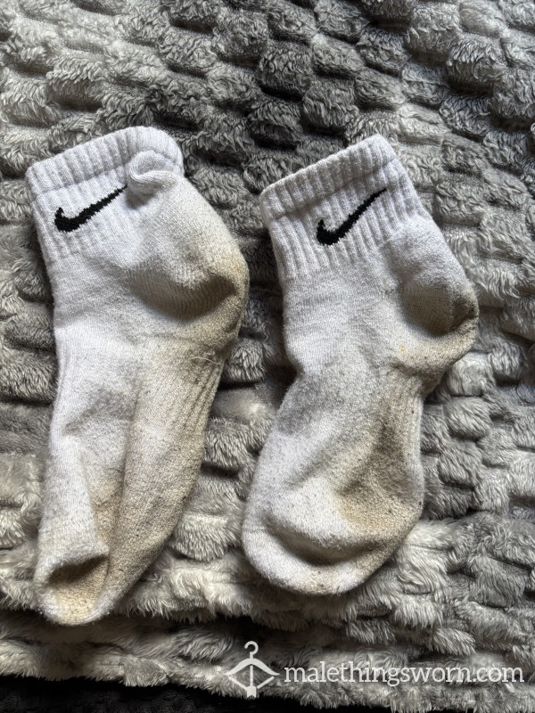 Filthy/sweaty Gym Nike Socks