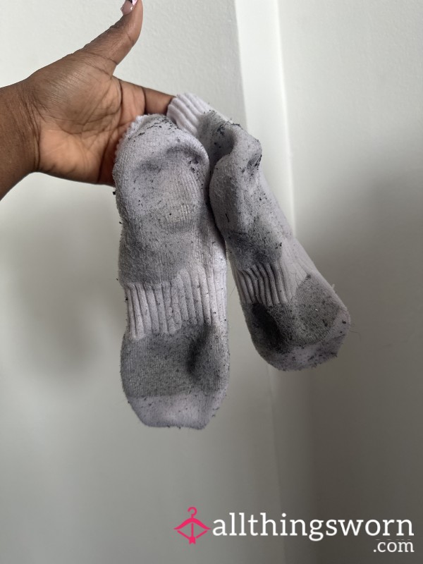 Filthyyy Not So White Gym Socks