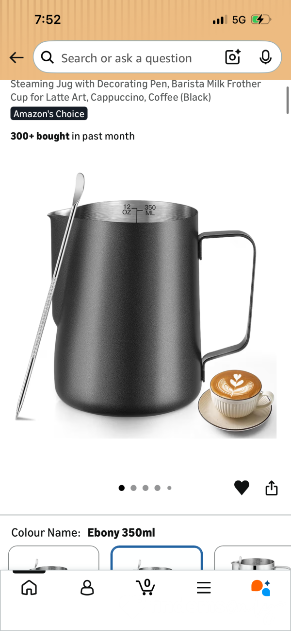 Find Me A Milk Jug For My Coffee Machine